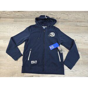 Dallas Cowboys NFL Ultra GAME $90 Full Zip Knit Hoodie Jacket Men's Size Medium
